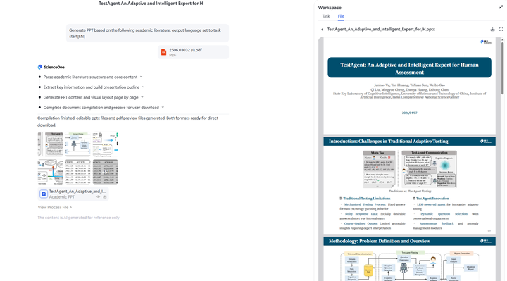 2.1.4 Academic PPT screenshot